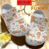 Customized Cute Sloth Pattern White Crocs Classic Clog.jpg