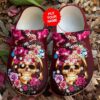 Customized Floral Skull Crocs.jpg