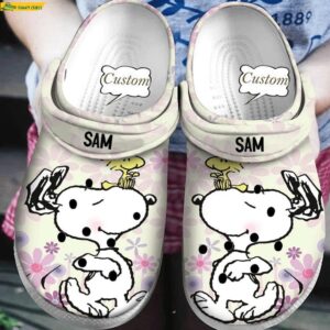 Customized Funny Woodstock Snoopy Crocs 1.jpg