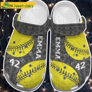 Customized Green Ball BaseBall Gifts Crocs 1.jpg