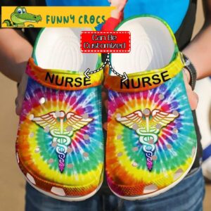 Customized Hippie Nurse Crocs Slippers 3 11zon.jpg