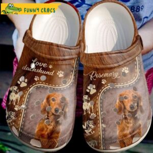 Customized Love Dachshund Dog Crocs.jpg