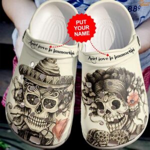 Customized Love Is Immortal Skull Crocs.jpg