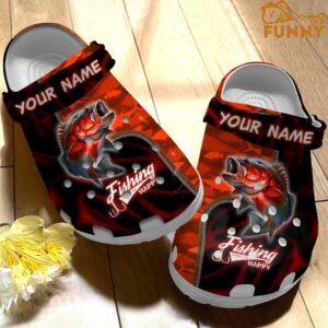 Customized Red Lightning Fishing Crocs 1.jpg