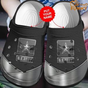 Customized US Army Grey Crocs 1.jpg