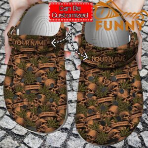 Customized Vintage Canabis Skull Crocs 1.jpg