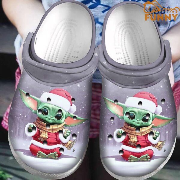 Cute Baby Yoda Christmas Crocs 1.jpg