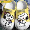 Cute Couple Belle And Snoopy Crocs Clog Shoes.jpg