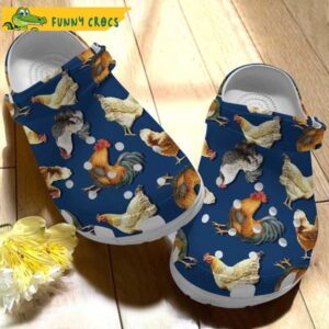 Cute Design Chicken Crocs Clog Shoes.jpg