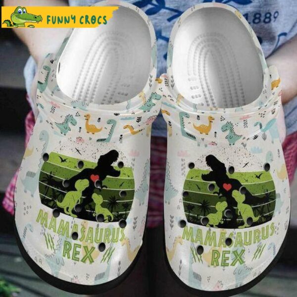 Cute Dinosaur Mamasaurus Rex Jurassic Park Crocs.jpg