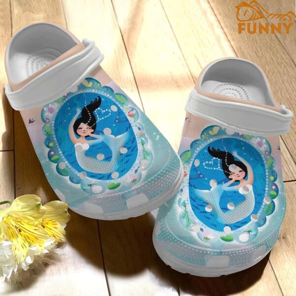 Cute Mermaid Pattern Crocs 1.jpg