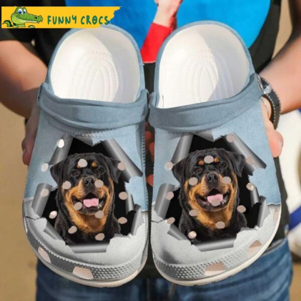 Cute Rottweiler Lovers Only My Dog Crocs.jpg