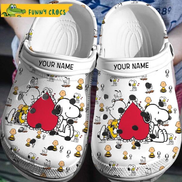 Cute Snoopy And Peanuts Crocs CLog Shoes.jpg