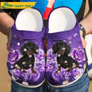 Dachshund Just A Girl Dog Crocs.jpg