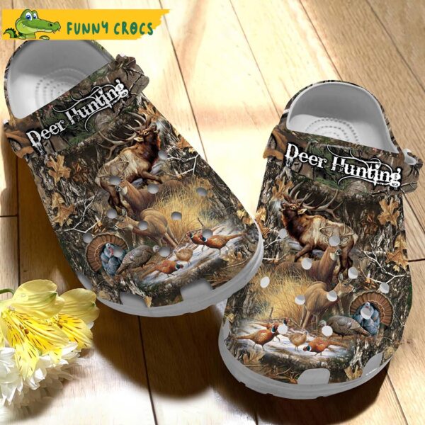 Deer Hunting Crocs Clog Shoes 2.jpg