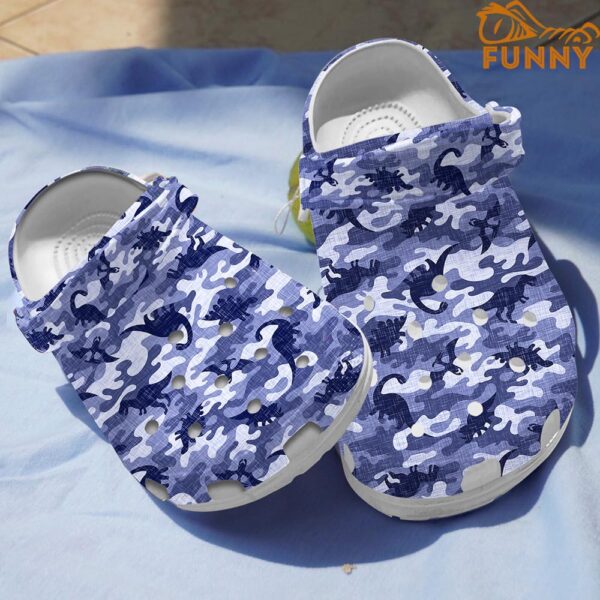 Dinosaur Navy Pattern Crocs 1.jpg