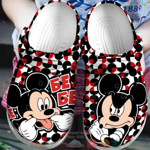 Disney Mickey Mouse Funny Crocs Clogs Crocband Shoes 1.jpg