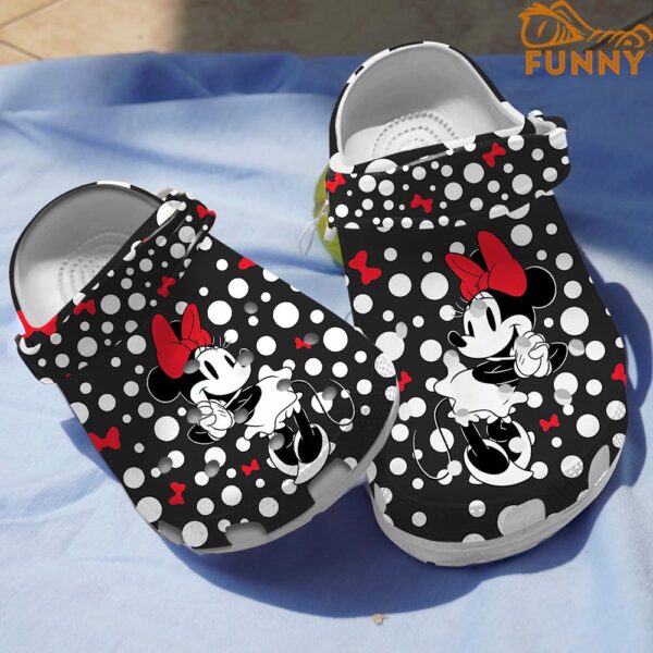 Disney Minnie Mouse White Dot Crocs 1.jpg