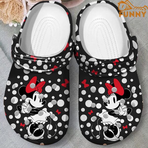 Disney Minnie Mouse White Dot Crocs 2.jpg