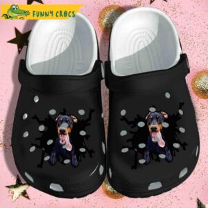 Doberman Wall Broken Dog Crocs.jpg