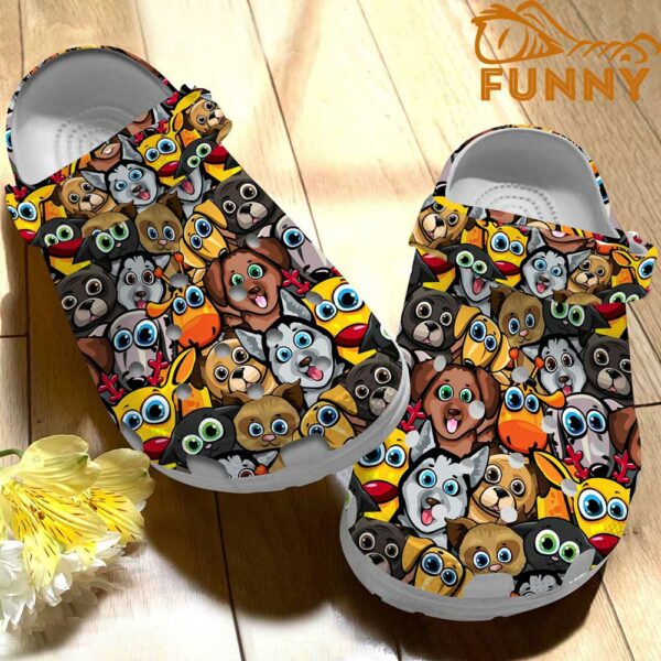 Dogs Collection Pattern Crocs Classic Clog 2.jpg