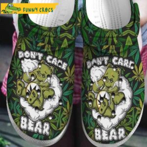 Dont Care Bear Weed Cannabis Crocs Clog Shoes 1.jpg