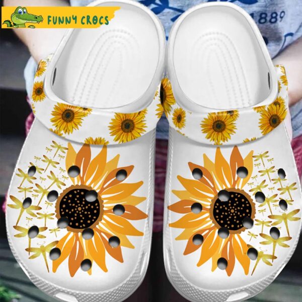 Dragonfly Sunflower Garden Crocs 3.jpg