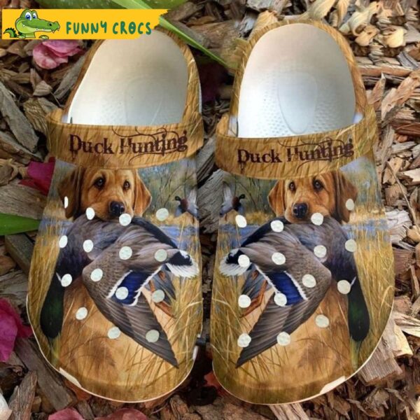 Duck Hunting Dog Crocs Shoes.jpg