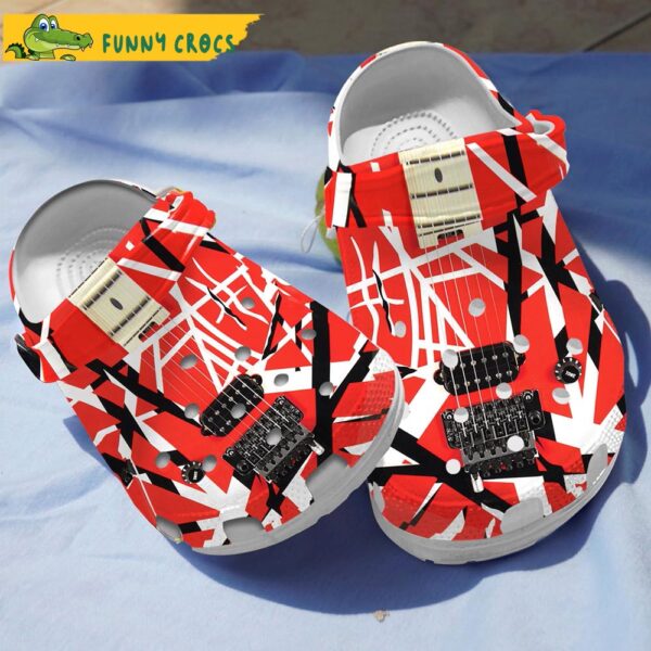 EVH Guitar Music Gift Crocs Clog Shoes 1.jpg