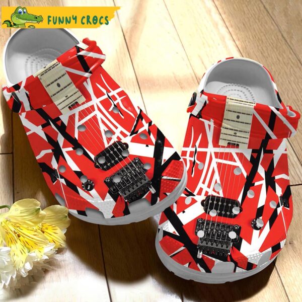 EVH Guitar Music Gift Crocs Clog Shoes 2.jpg