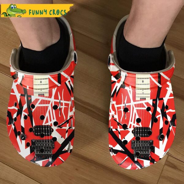 EVH Guitar Music Gift Crocs Clog Shoes 3.jpg