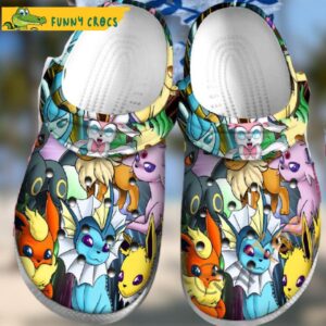 Eevee Collab Pokemon Sku30 Crocs Clog Shoes 1.jpg