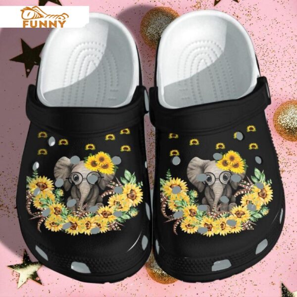 Elephant Sunflower Cute Crocs.jpg