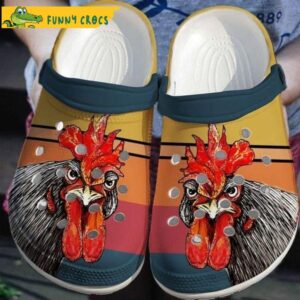 Farmhouse Rooster Chicken Crocs Clog Shoes 1.jpg