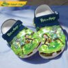 Fight With Rick And Morty Crocs Slippers 1.jpg