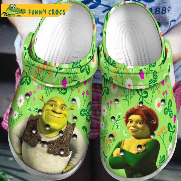 Fiona And Shrek Crocs Clog Shoes.jpg