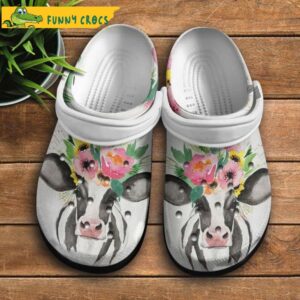 Floral Art Cow Crocs.jpg