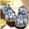 Floral Drum Set Music Crocs Clog Shoes 2.jpg