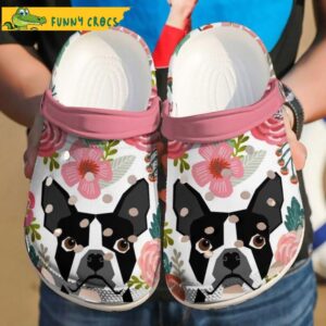 French Bulldog Mom Flower Dog In Crocs.jpg