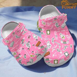 Friends Lobster Pink Crocs 1.jpg