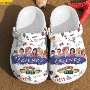 Friends Stickers Pattern Rubber Crocs.jpg