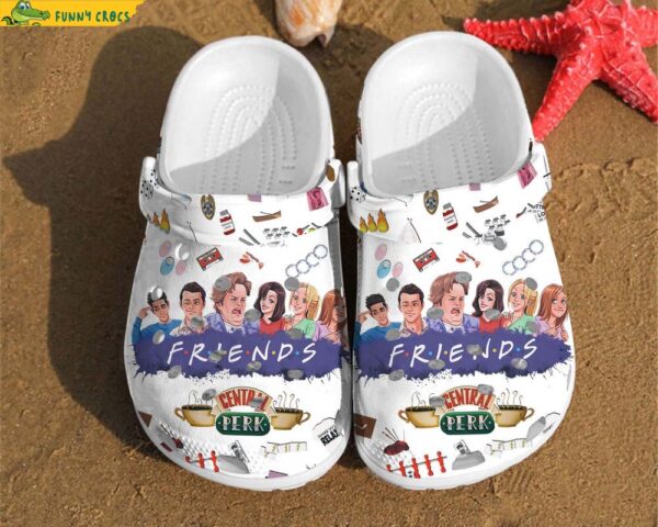 Friends Stickers Pattern Rubber Crocs.jpg