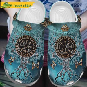 Funny 3D Viking Tree Crocs Clog Shoes.jpg