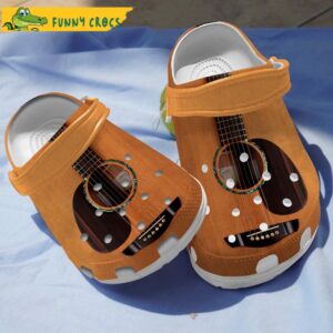 Funny Acoustic Guitar Crocs Clog Shoes 1.jpg