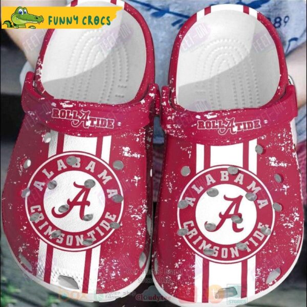 Funny Alabama Crimson Tide Red Ncaa Crocs Clog Shoes.jpg