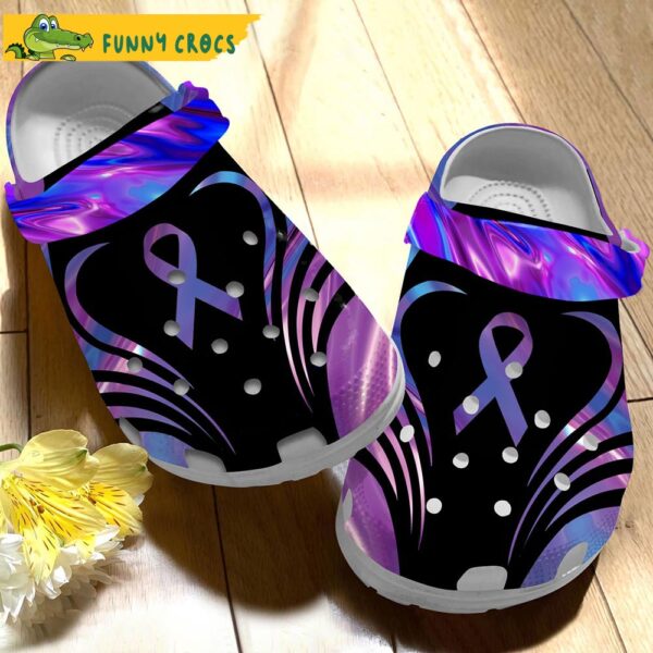 Funny Breast Cancer Crocs Slippers 2.jpg