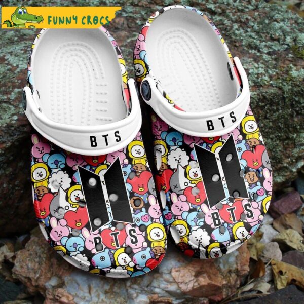 Funny Bt21 And Logo Bts Gifts Crocs 1.jpg