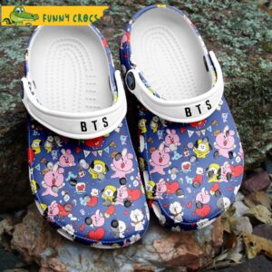 Funny Bt21 Pattern Crocs Clog Shoes 1.jpg