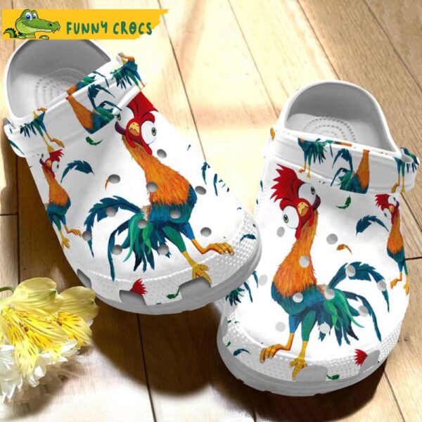 Funny Chicken Crocs Clog Shoes 1.jpg