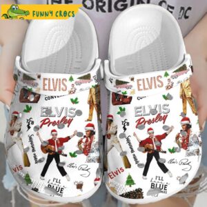 Funny Chirstmas Elvis White Crocs.jpg